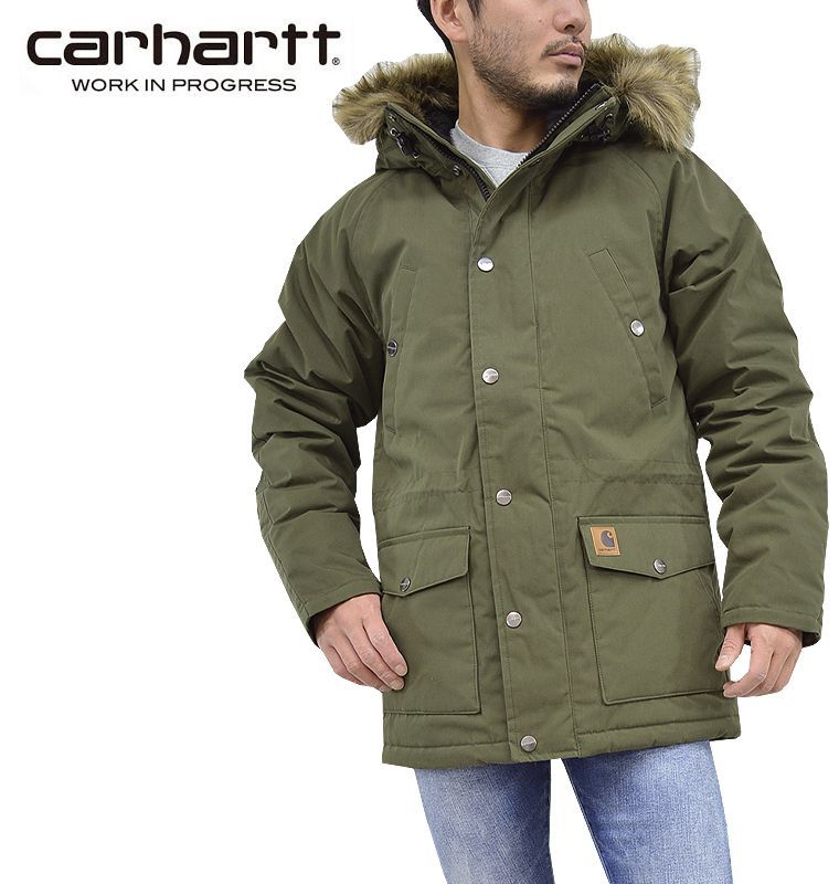 carhartt カーハート トラッパーパーカ WIP 防寒 - メルカリ