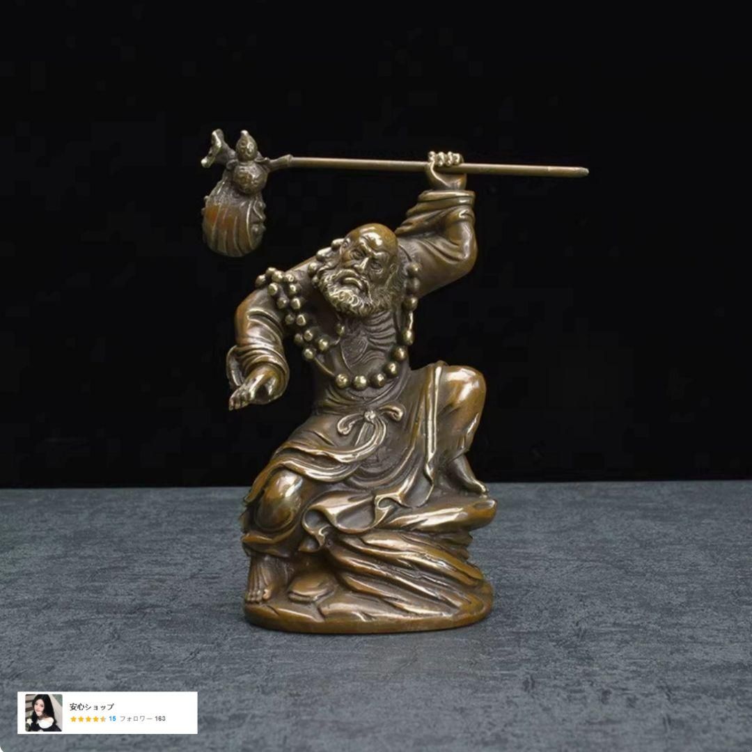 銅器 仏像 達磨祖師銅像 羅漢達磨仏像 彫刻 置物 開運 風水 工芸品 装飾品 銅器 仏像 達磨祖師銅像 羅漢達磨仏像 彫刻 置物 開運 風水 工芸