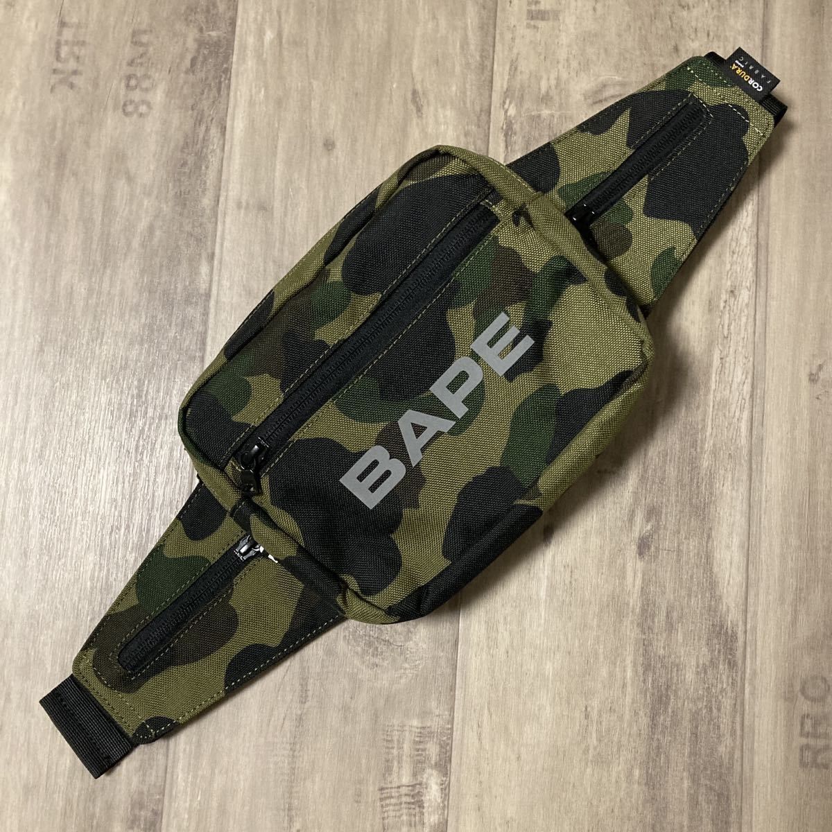 Cordura BAPE camo ウエストバッグ ベイプ ape エイプ 迷彩