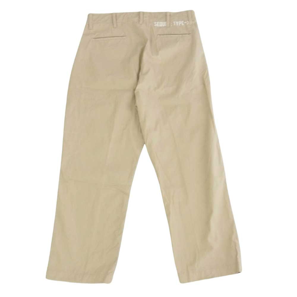 SEQUEL シークエル XF チノパン Mサイズ　ベージュ SEQUEL シークエル TYPE-XF チノ パンツ ストレート ベージュ系 M【中古】