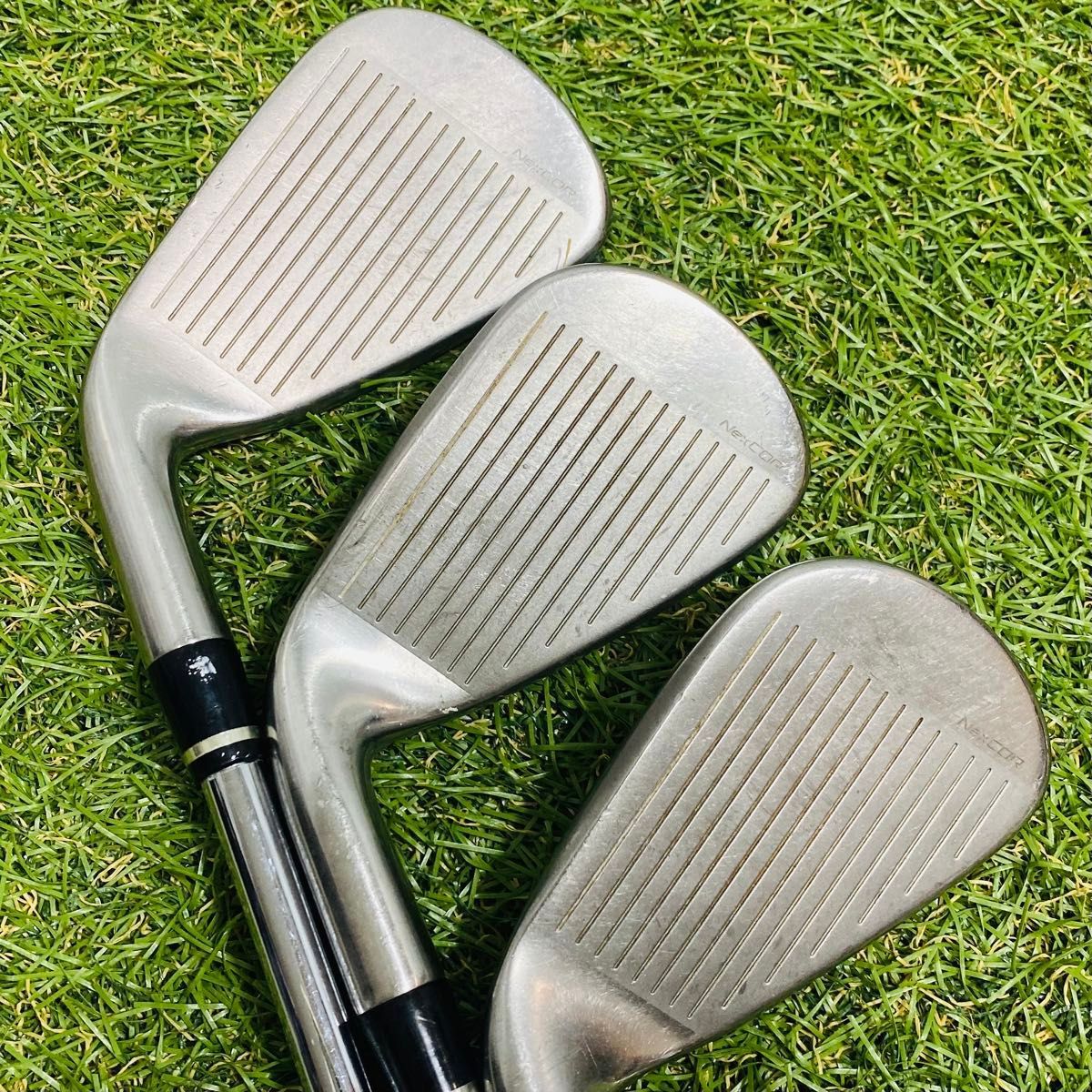 良品】ナイキ VRS COVERT メンズアイアンセット 6本 スチール S