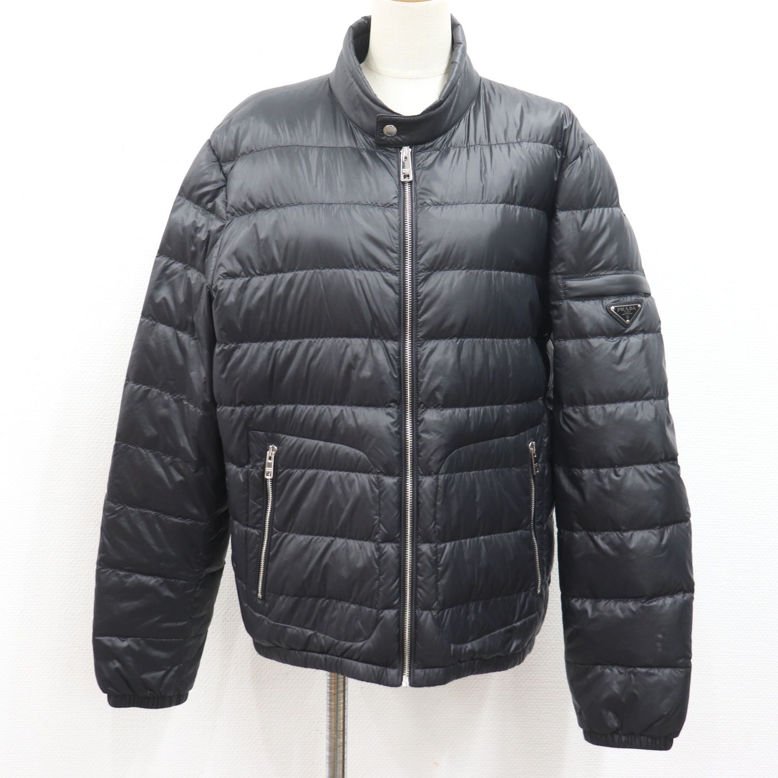 ITK2SCUGTEBK 国内正規 PRADA プラダ SGA506 三角 ロゴ プレート  