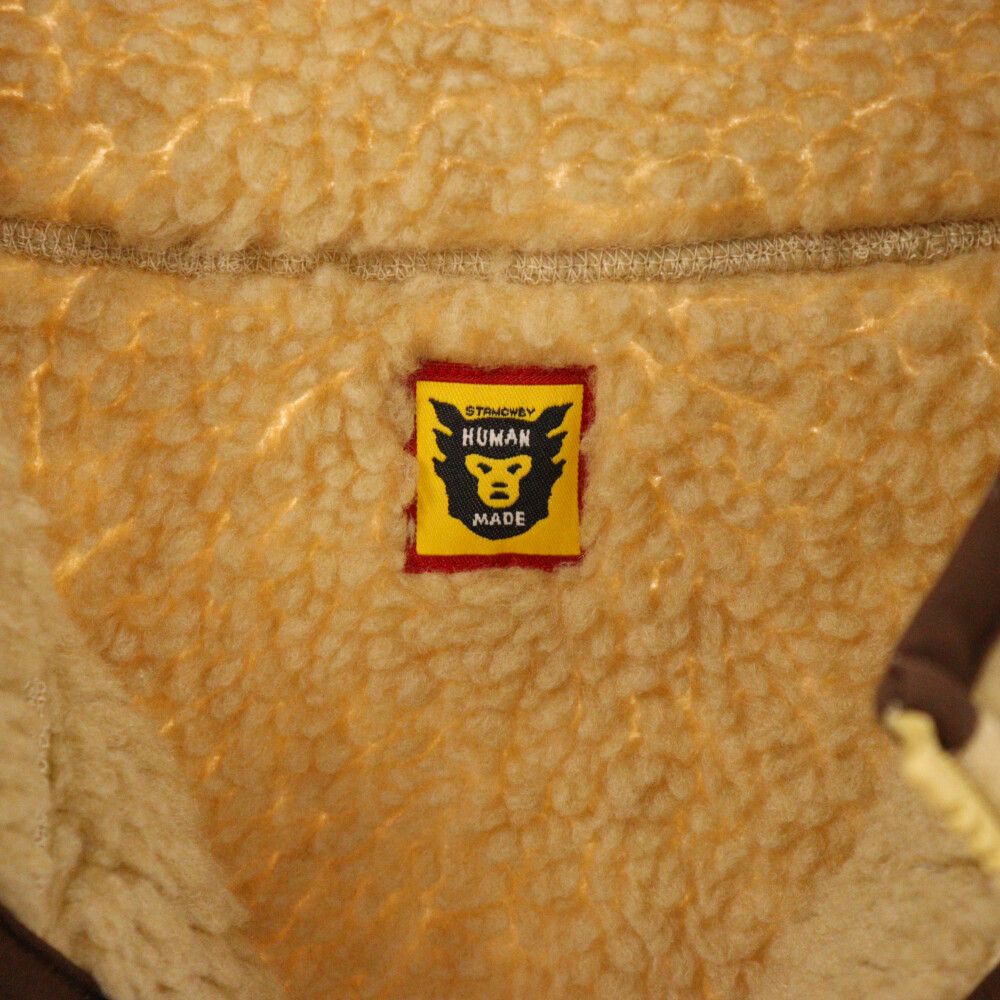 HUMAN MADE フリースベスト ベージュ HUMAN MADE 伊勢丹 限定 フリース ベスト ベージュ BEIGE XL