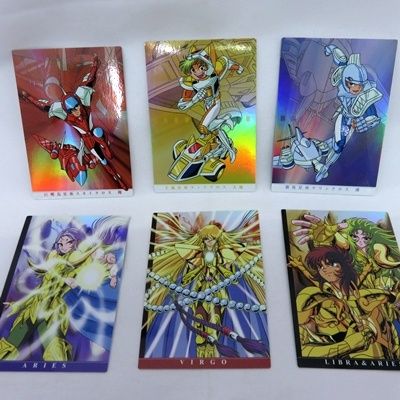 ホロカード全6種セット 聖闘士星矢 TVシリーズ-冥王ハーデス十二宮編 描き起こし トレーディングコレクション