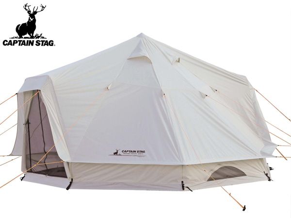 キャプテンスタッグ CSクラシックス ワンポールテント DXオクタゴン400UV UA-46 キャンプ アウトドア 送料無料