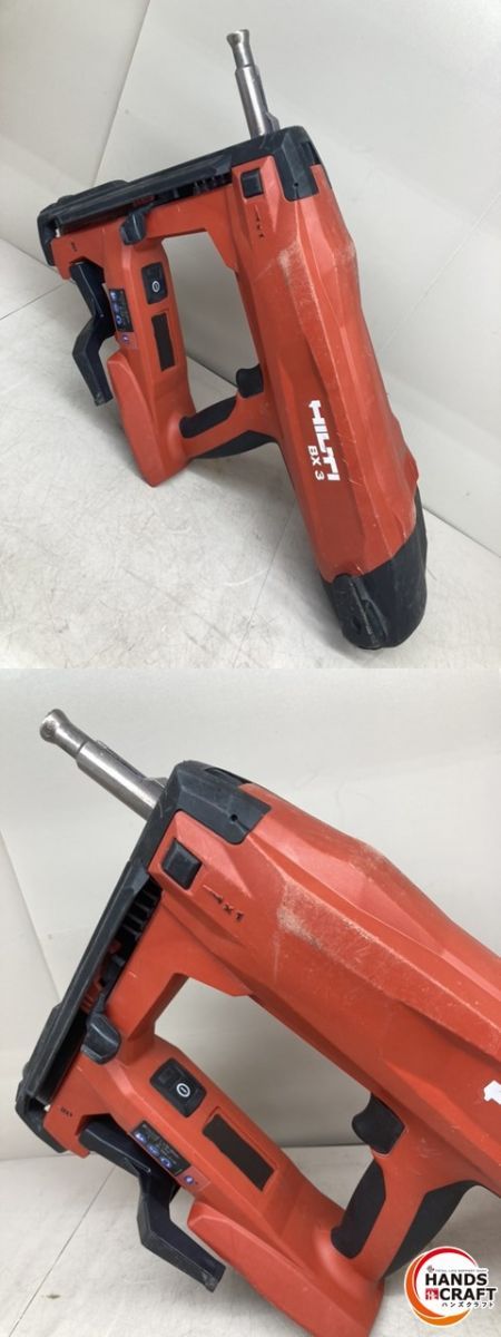 ♪ヒルティ 充電式鋲打機(充電器２個、バッテリー付き) 中古 BX3 HILTI