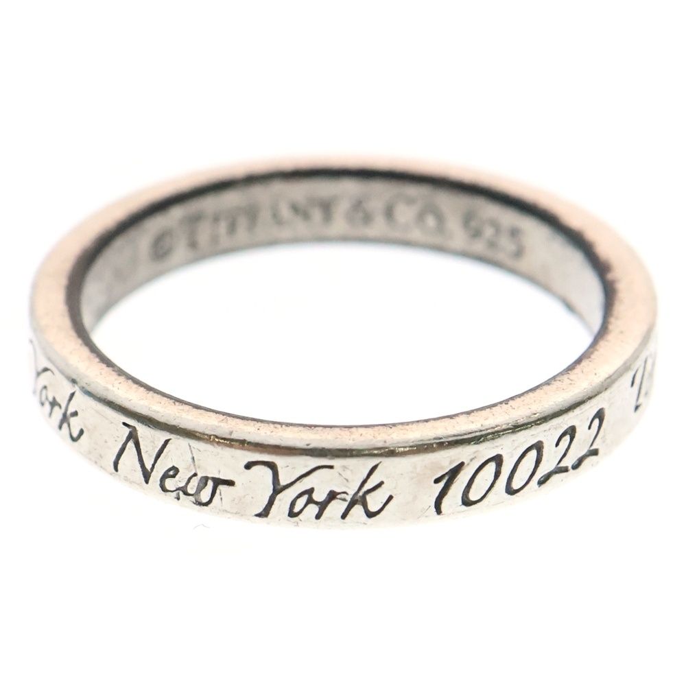Tiffany & Co. ティファニー ナローリング SV925 シルバー TIFFANY & Co. (ティファニー) Narrow Ring ナローリング SV925