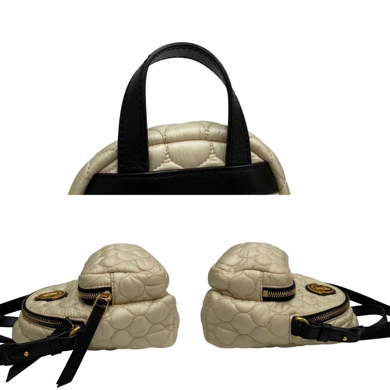 ほぼ未使用 希少品 MONCLER モンクレール Kilia small ダウン ナイロン 