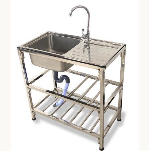 ◆ ステンレス鋼です キッチンツール シンク 流し台 台所 便利 手入れが簡単 業務用 家庭用 大容量 簡単に取付