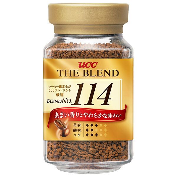 UCC ザ ブレンド114 90g瓶×12本入× 2ケース ｜ インスタントコーヒー 珈琲 ブレンド