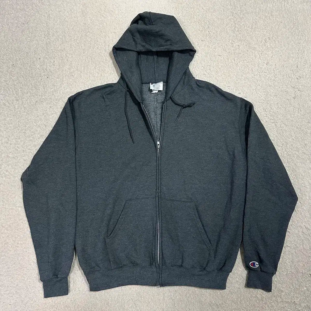 【雷市場（ポンジャン）商品韓国直送】 Champion(チャンピオン) フード付き ジップアップパーカー 裏起毛 L 105