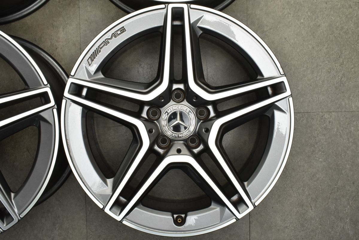 ベンツ W177 Aクラス AMGライン 純正 18in 7.5J 49 PCD112 4本セット 品番 A1774011500 Bクラス CLA 流用 ノーマル戻し 可 TRITUETUBI_COM