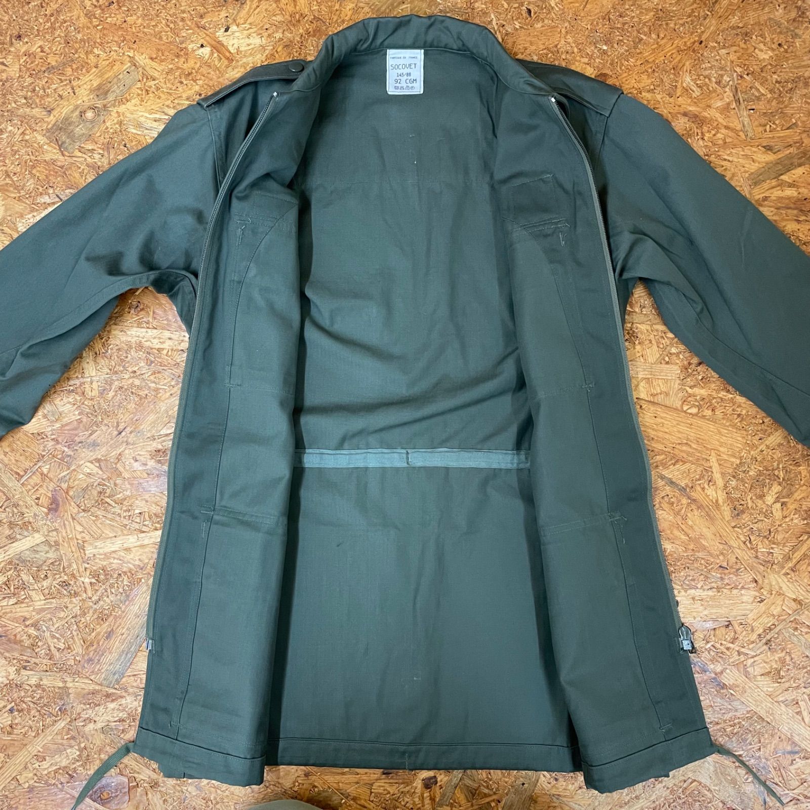 デッドストック MILITARY フランス軍 コンバットジャケット SOCOVET 