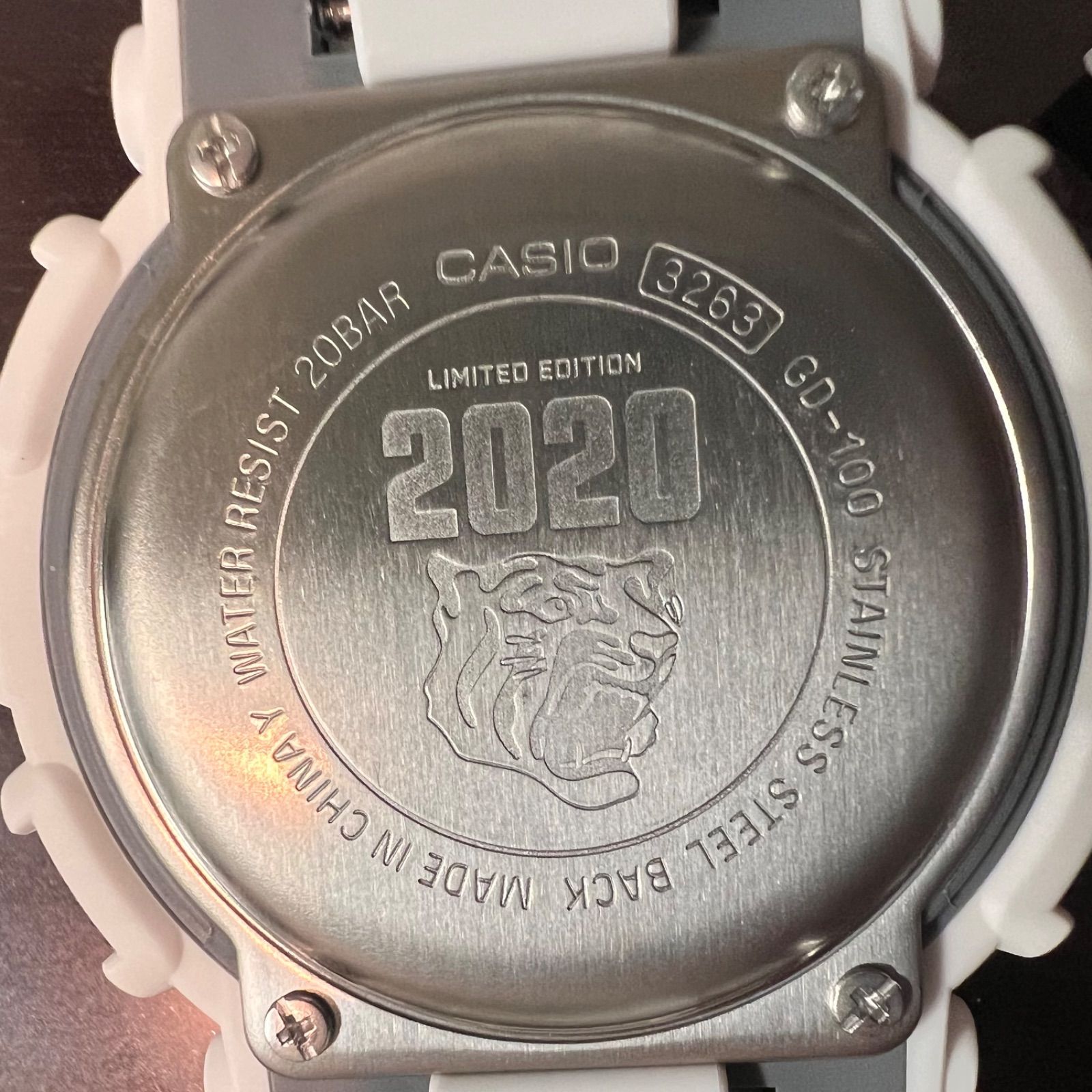 G-SHOCK 阪神タイガースモデル ホワイト 未使用 CASIO G-SHOCK 阪神タイガース 2023年モデル