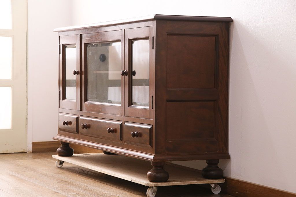 ☆事前問合せ必須☆ 松本民芸家具 C-型サイドボード 中古 シック 和洋