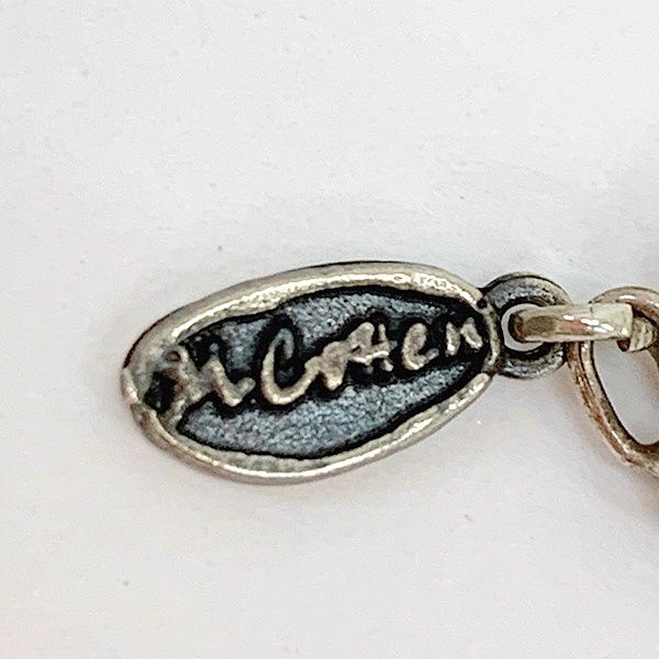 M.Cohenのペンダントネックレス M.Cohen エムコーエン フェザー&チャーム ネックレス ペンダント