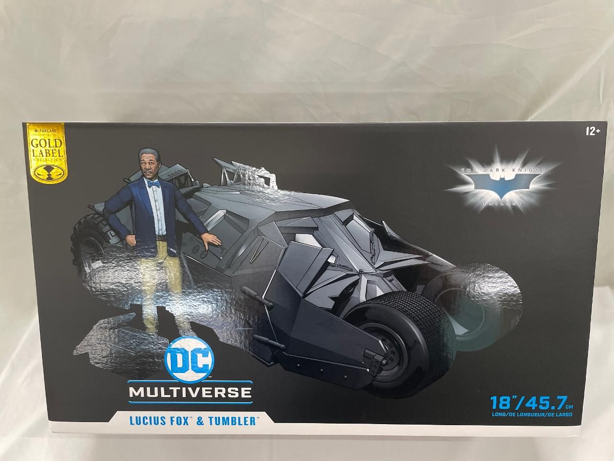 DCマルチバース　バットマン　ルーシャス・フォックス& タンブラー【新品未開封】 DCマルチバース バットマン ルーシャス・フォックス& タンブラー