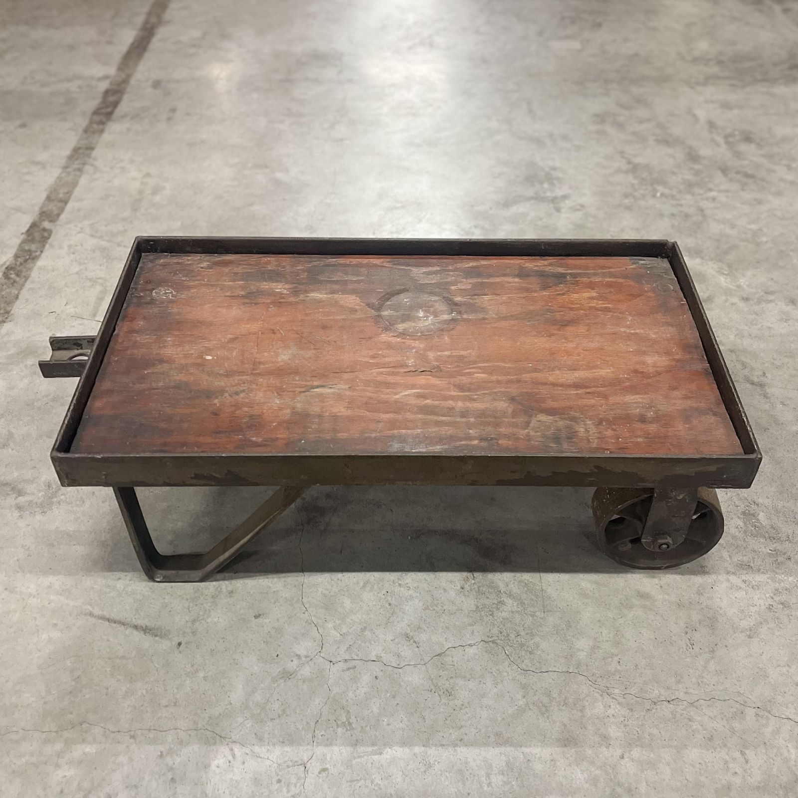 Vintage Industrial Dolly Cart ビンテージ ローテーブル ビンテージ什器 台車