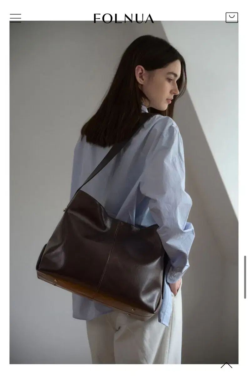韓国人気レザー【FOLNUA】Montagne Bag (vintage) FOLNUA l フォルニュア