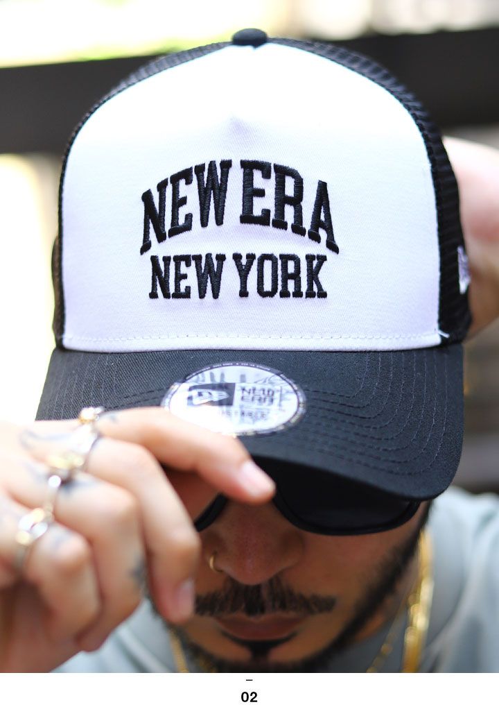 NEWERA キャップ メッシュキャップ メンズ 春夏秋冬用 全3色