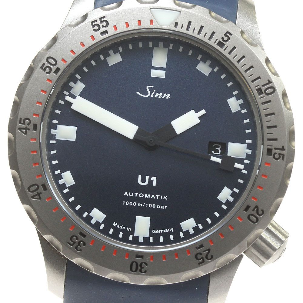 ジン Sinn 1010 U1 デイト 自動巻き メンズ良品_860205 - メルカリ