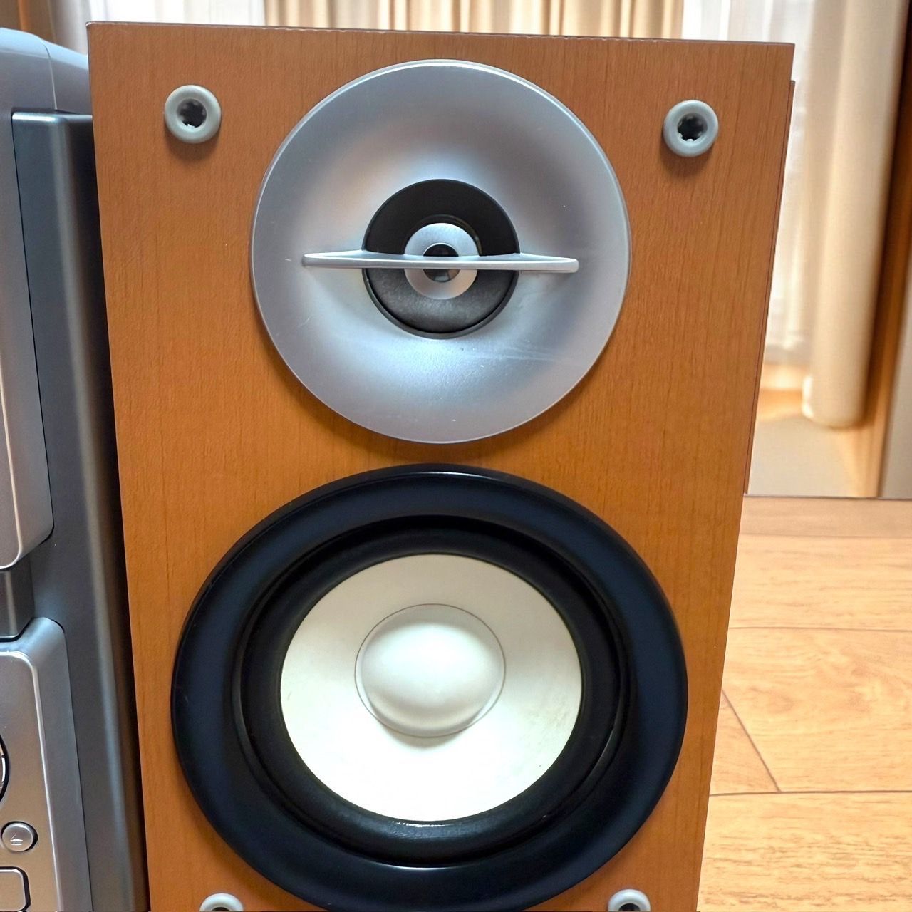 中古】SONY ソニー CMT-M35WM（S）シルバー マイクロハイファイ