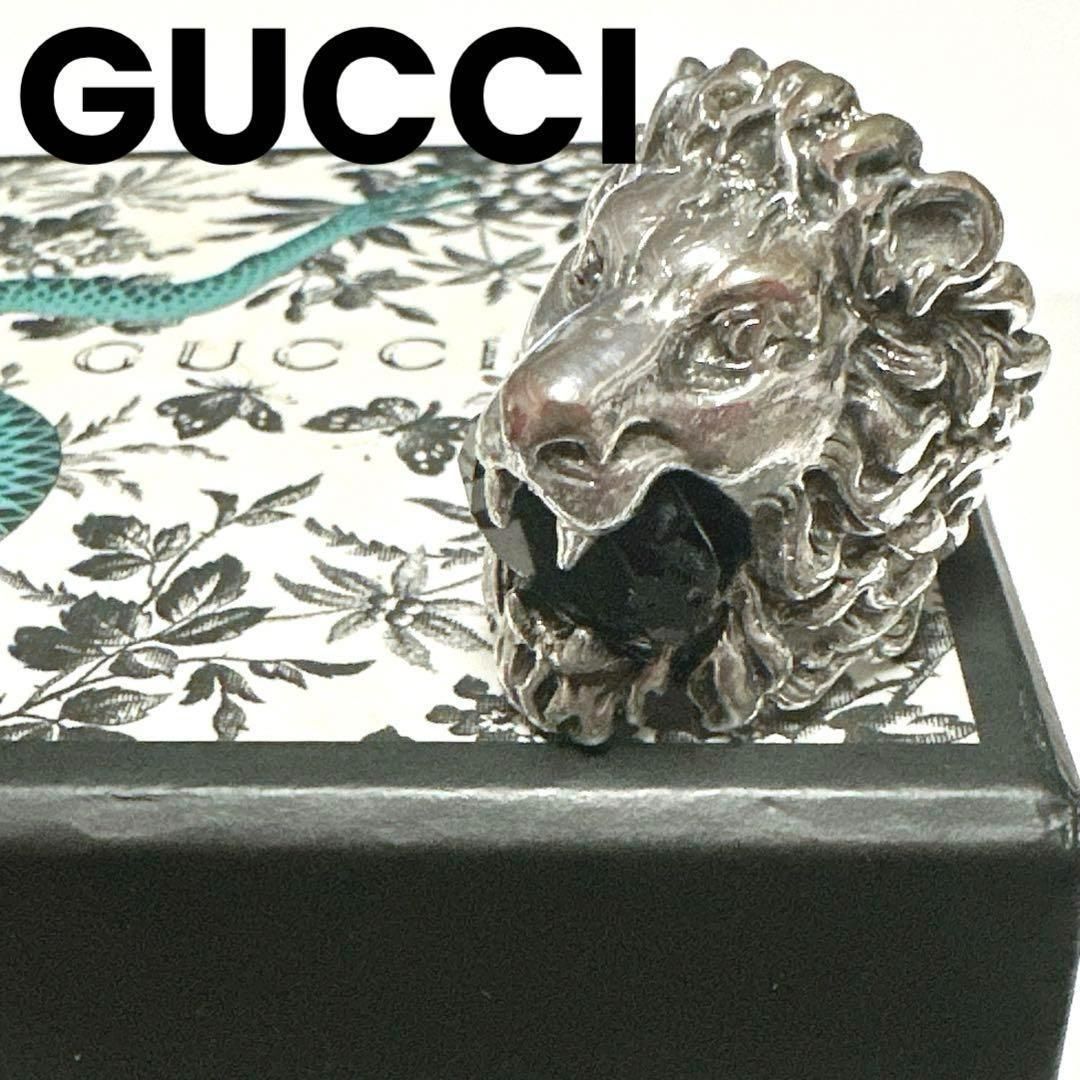 中古・古着通販GUCCI Gucci グッチ ライオンヘッド リング 19号 GUCCI 