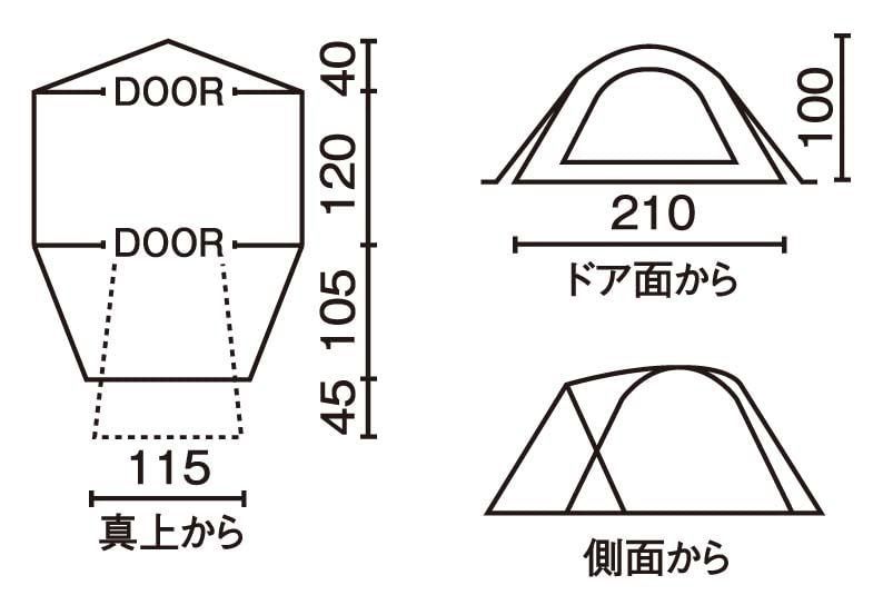 1~2人用
