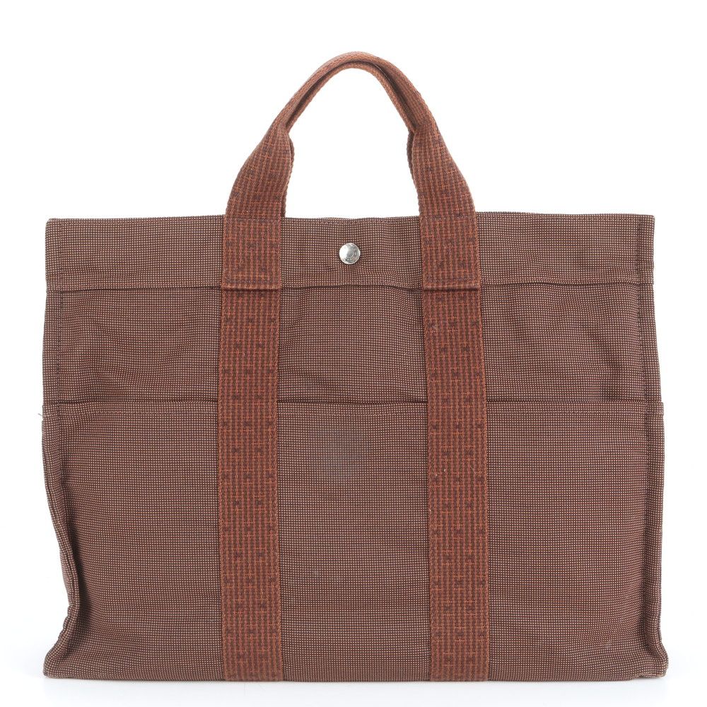 ⭐️極美品⭐️エルメス　茶色　エールラインMM トートバッグ　メンズ　レディース 極美品 エルメス エールライン MM トート バッグ ショルダー