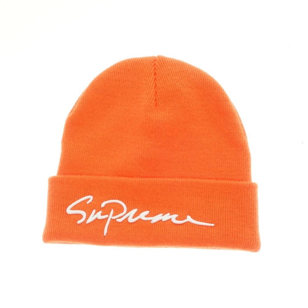 中古】シュプリーム Supreme 2018年秋冬 Classic Script Beanie ... シュプリーム Supreme 2018年秋冬 Cat In The Hat Beanie アクリル ビーニー ニットキャップ イエロー【メンズ】