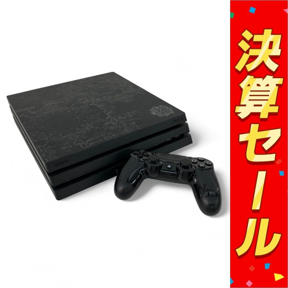 SONY CUH-7200B BZQX PlayStation 4 Pro キングダムハーツIII デザイン PS4 プレステ4 プロ Z10111957