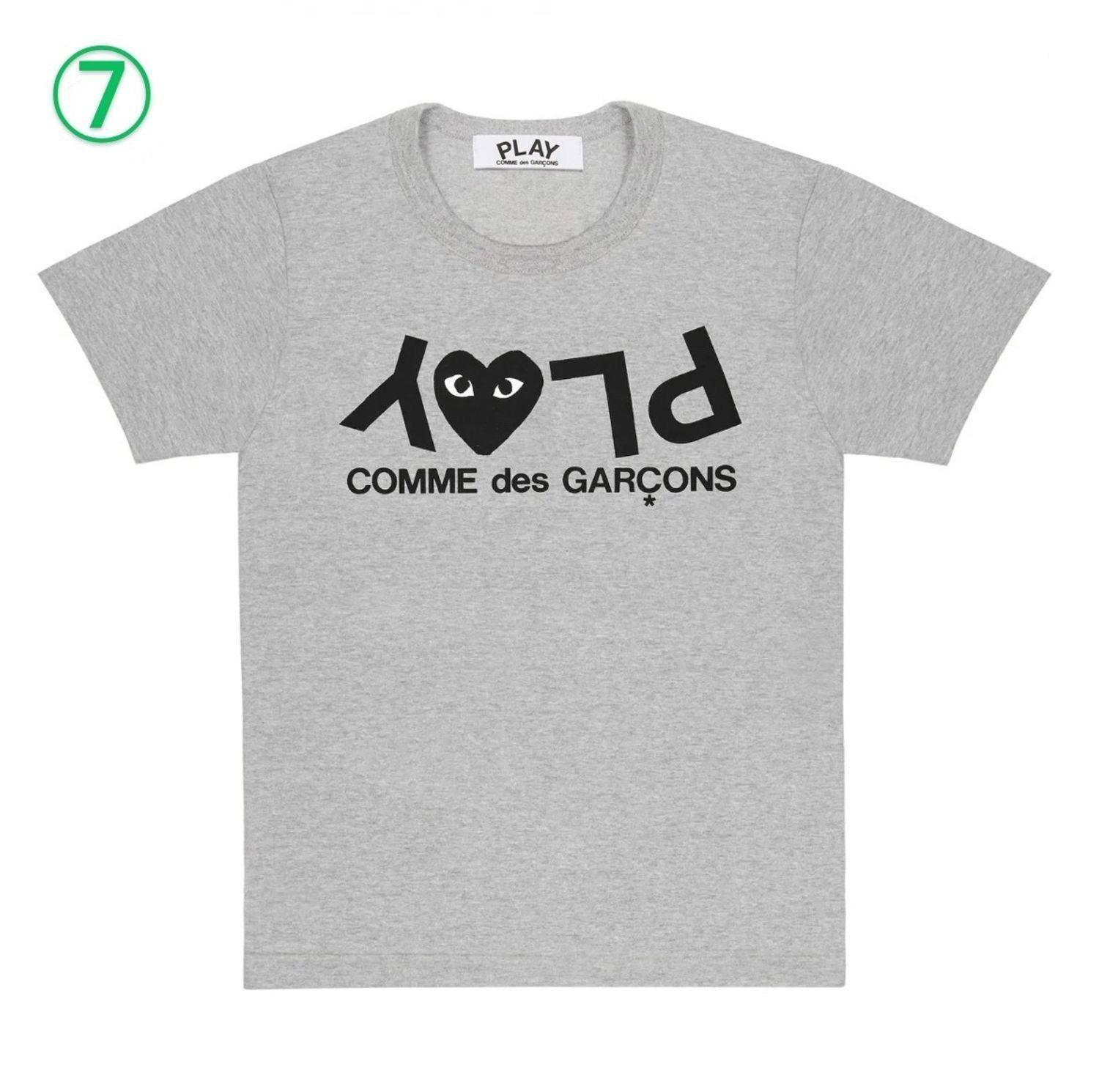 即発】COMME des GARCONS ハートプリント メンズ カットソー - COMME