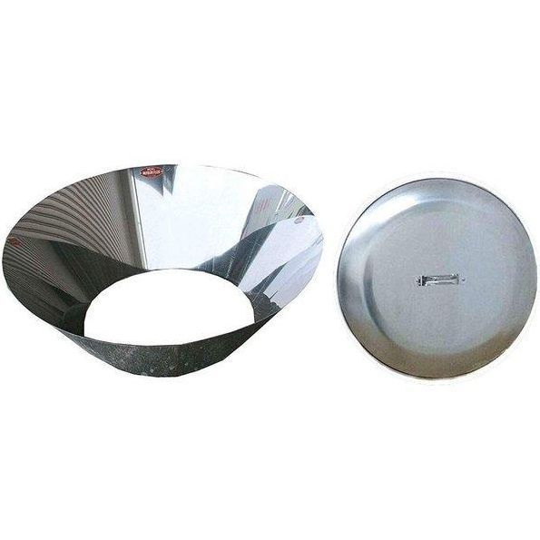 モキ製作所 MOKI 無煙炭化器 M50本体 蓋 セット 肥料 木 竹 廃材 アウトドア Manufacturing smokeless carbonizer M50 body lid set fertilizer wood bamboo