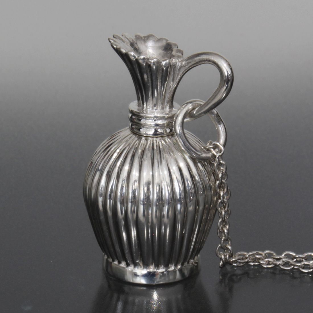 ミキモト MIKIMOTO ネックレス シルバー950 パヒュームボトル 