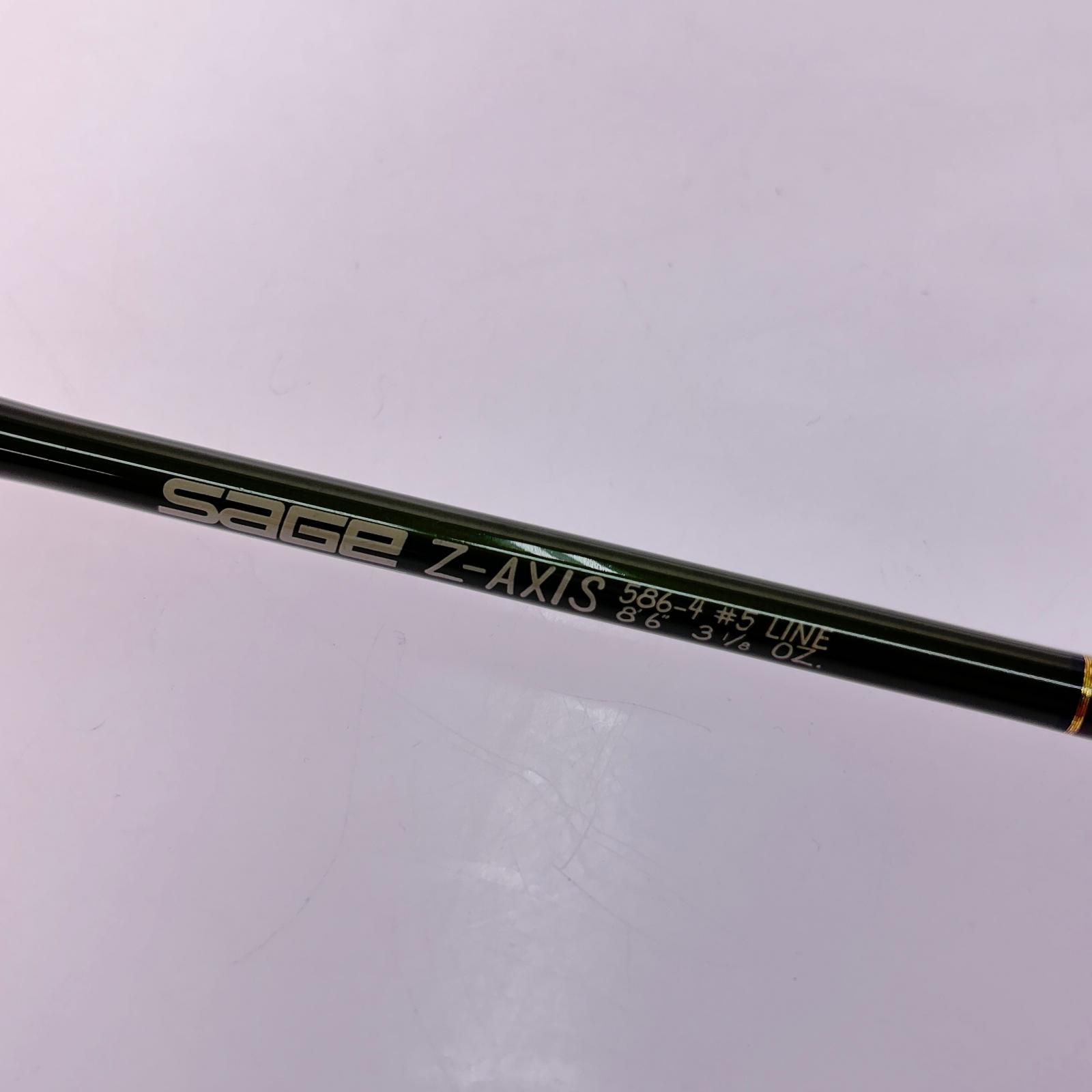▽▽sage セージ フライロッド Z-AXIS #5 8'6'' 31/8 OZ 586-4
