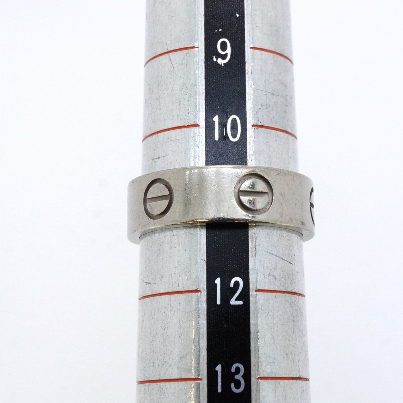 カルティエ(Cartier) カルティエ リング ラブ 18KWG ホワイト