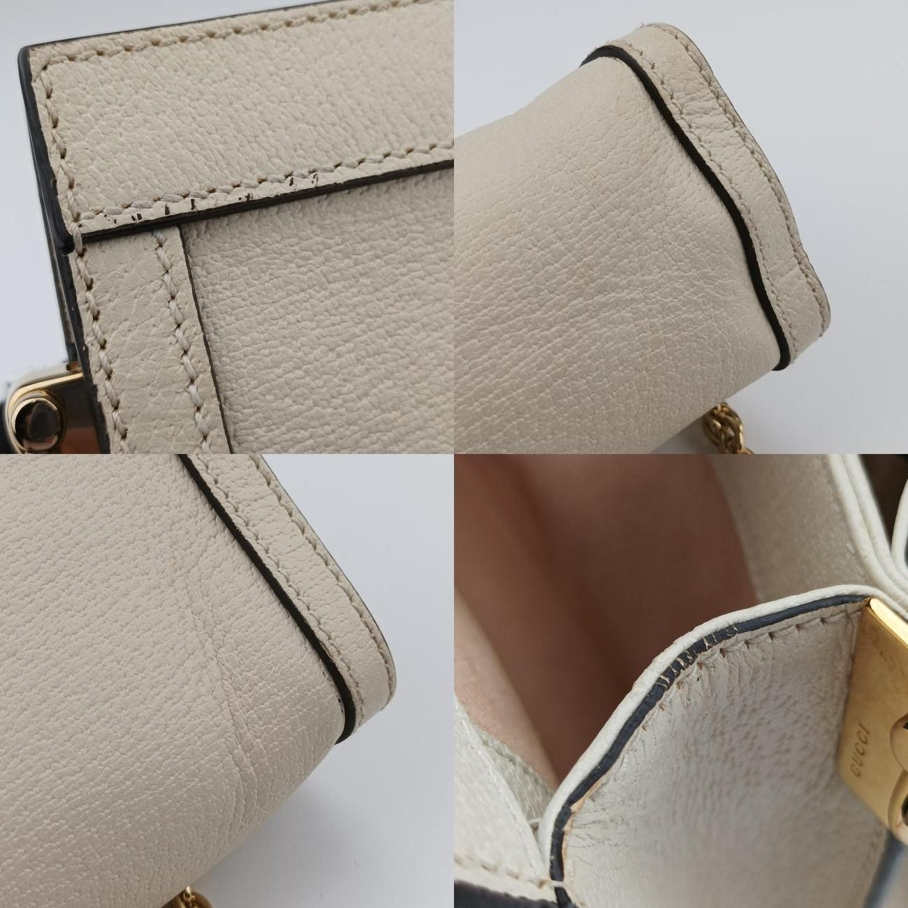 グッチGucciオフィディアホワイトレザー503877B032459598