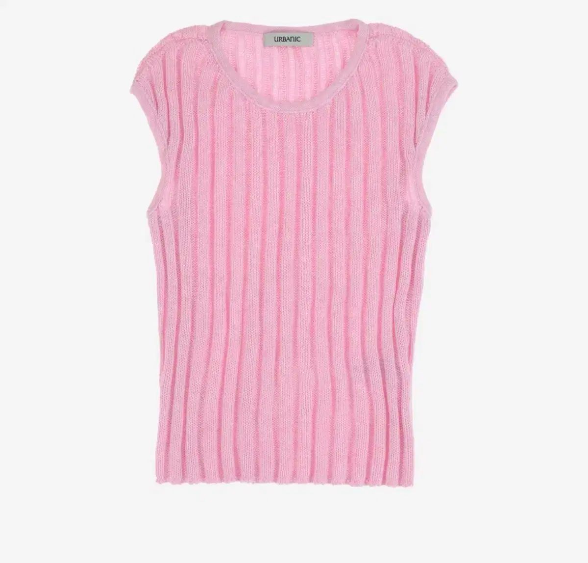 Urbanic 30 rayon knit ノースリーブ