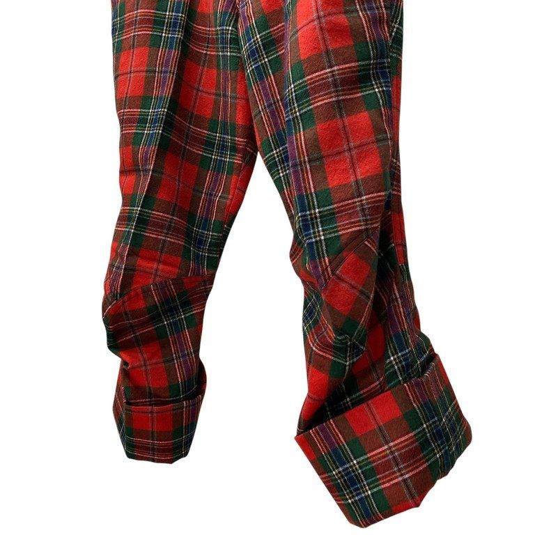 クリストファーネメス 変形チェックパンツ Christopher Nemeth