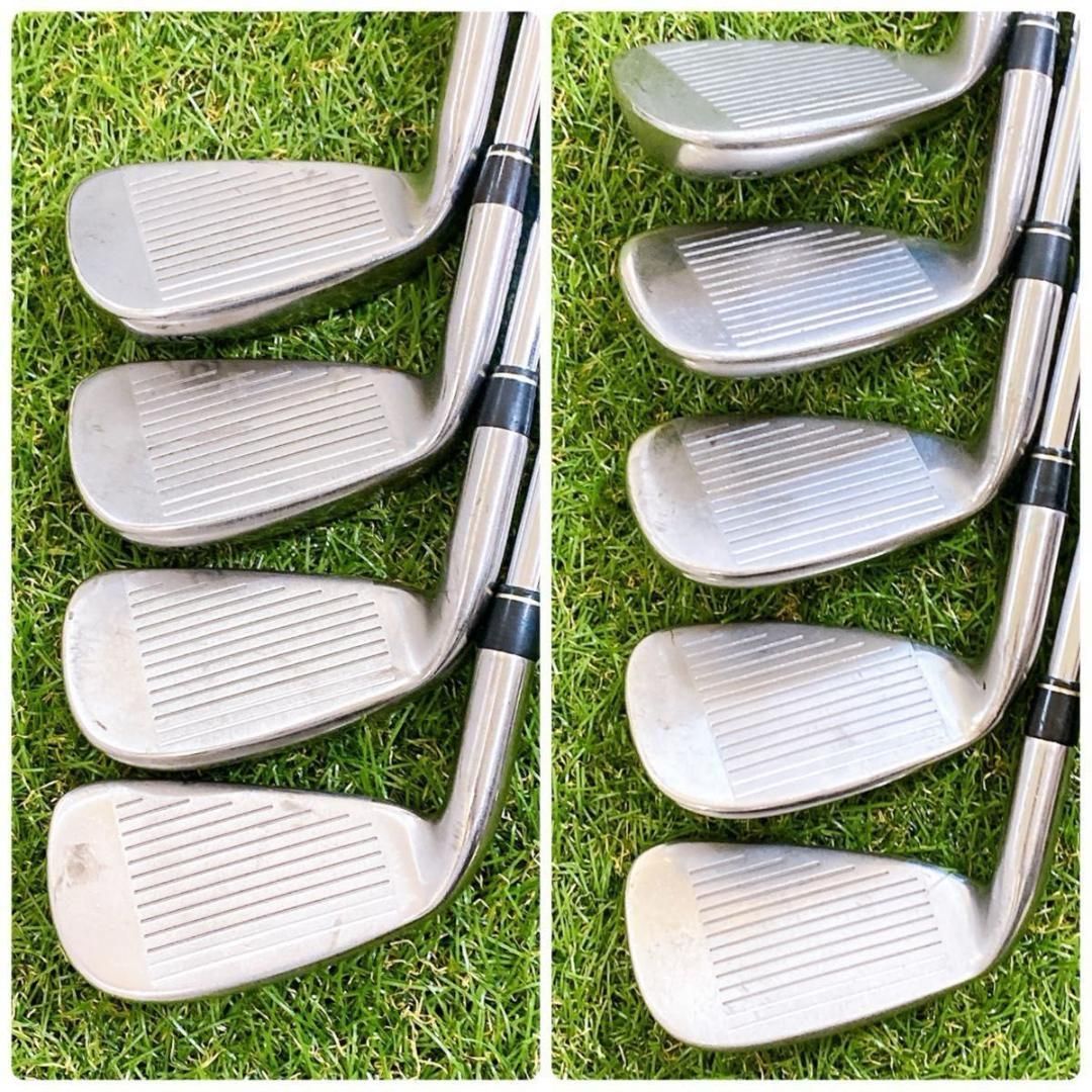 TaylorMade - TaylorMade　テーラーメイド　Callaway　キャロウェイ　メンズゴルフ12本セット　カーボン　右利き用　キャディバッグ　初心者おすすめ TaylorMade テーラーメイド Callaway キャロウェイ メンズゴルフ