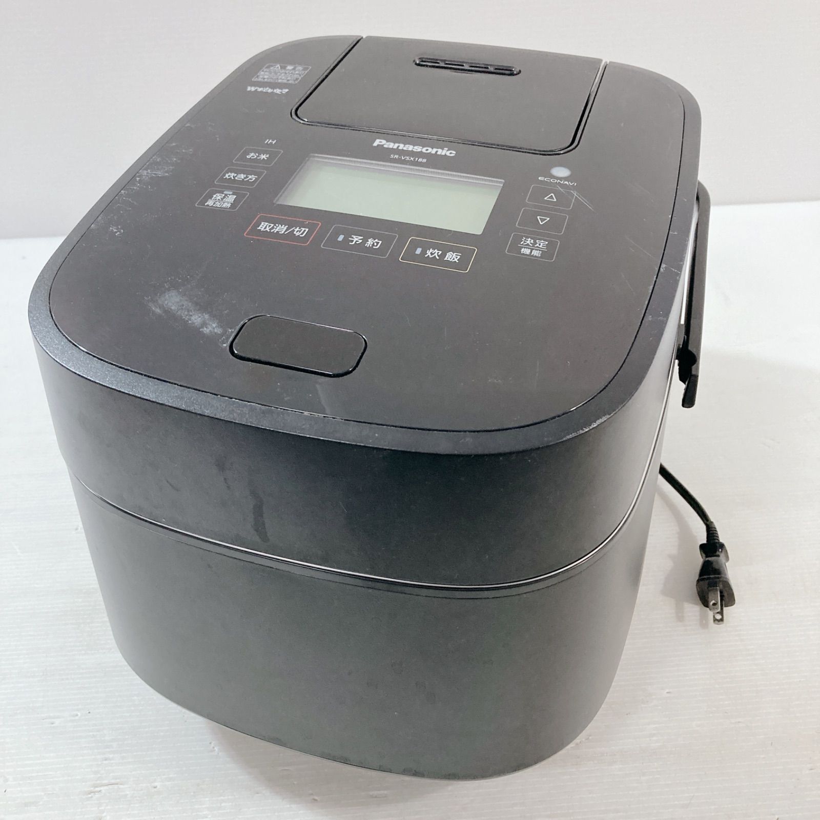 Panasonic スチーム&可変圧力 IH ジャー炊飯器 SR-VSX188 【公式通販】