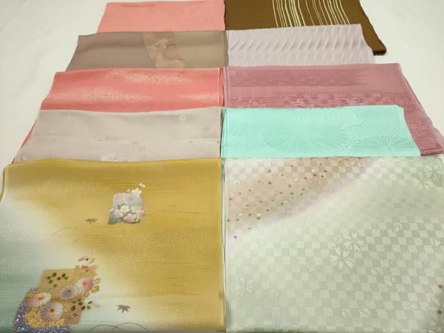 平和屋本店 和装小物 帯揚げ10枚 DZAA10921kh5