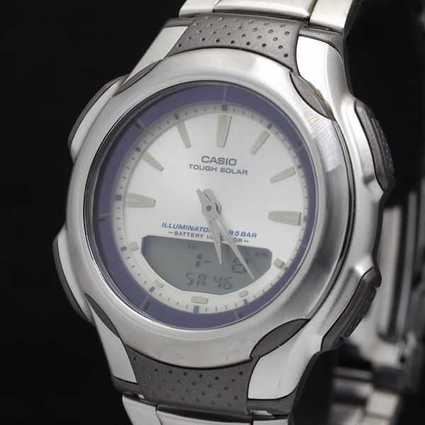 No.11 カシオ スタンダード 2790 AW-S90 電波ソーラー デジアナ メンズ腕時計 TKD 2000000 NSK Casio Tough Solar 2790 AW-S90 Ana-Digi Alarm Chrono Vintage Watch