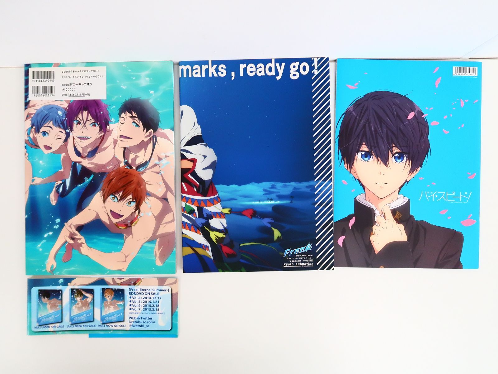 Free！遙\u0026amp;amp;凜官方角色書》衝擊性的畫面公式最大手？