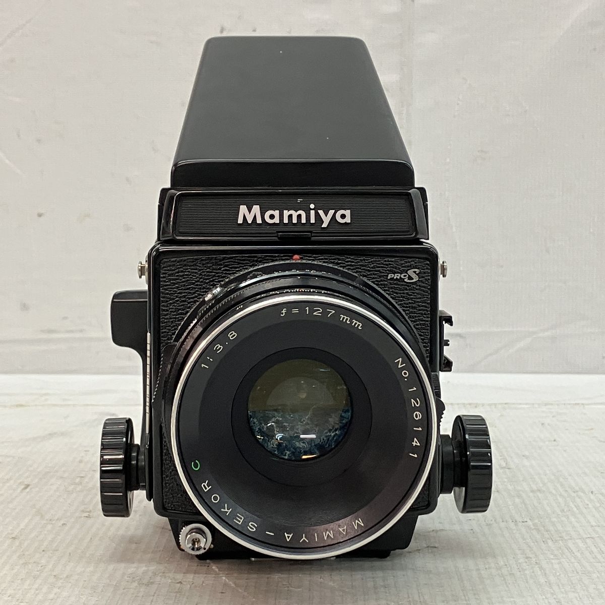 Mamiya RB67 PROFESSIONAL S SEKOR C 127mm F3.8 Prism Finder