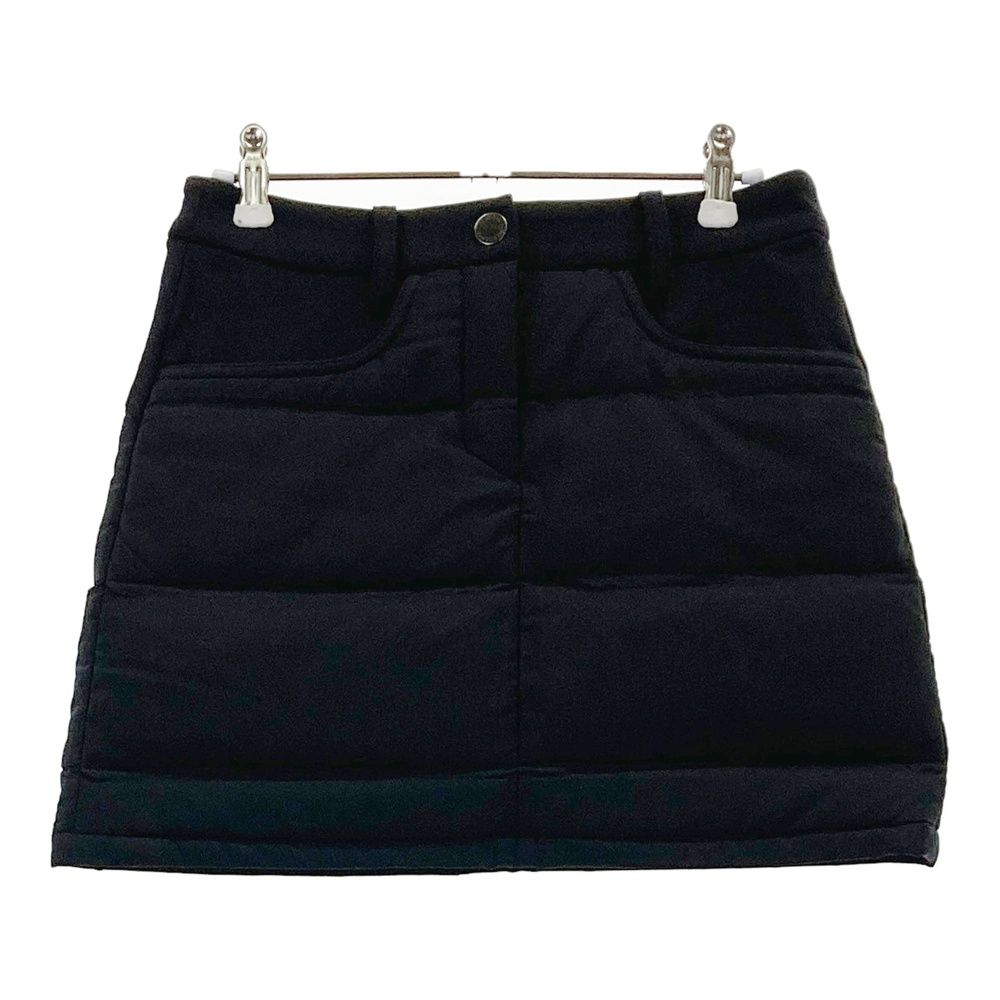 サイズ S DESCENTE GOLF デサントゴルフ インナー付ダウンスカート ブラック系 240101393019 ゴルフウェア レディース ストスト