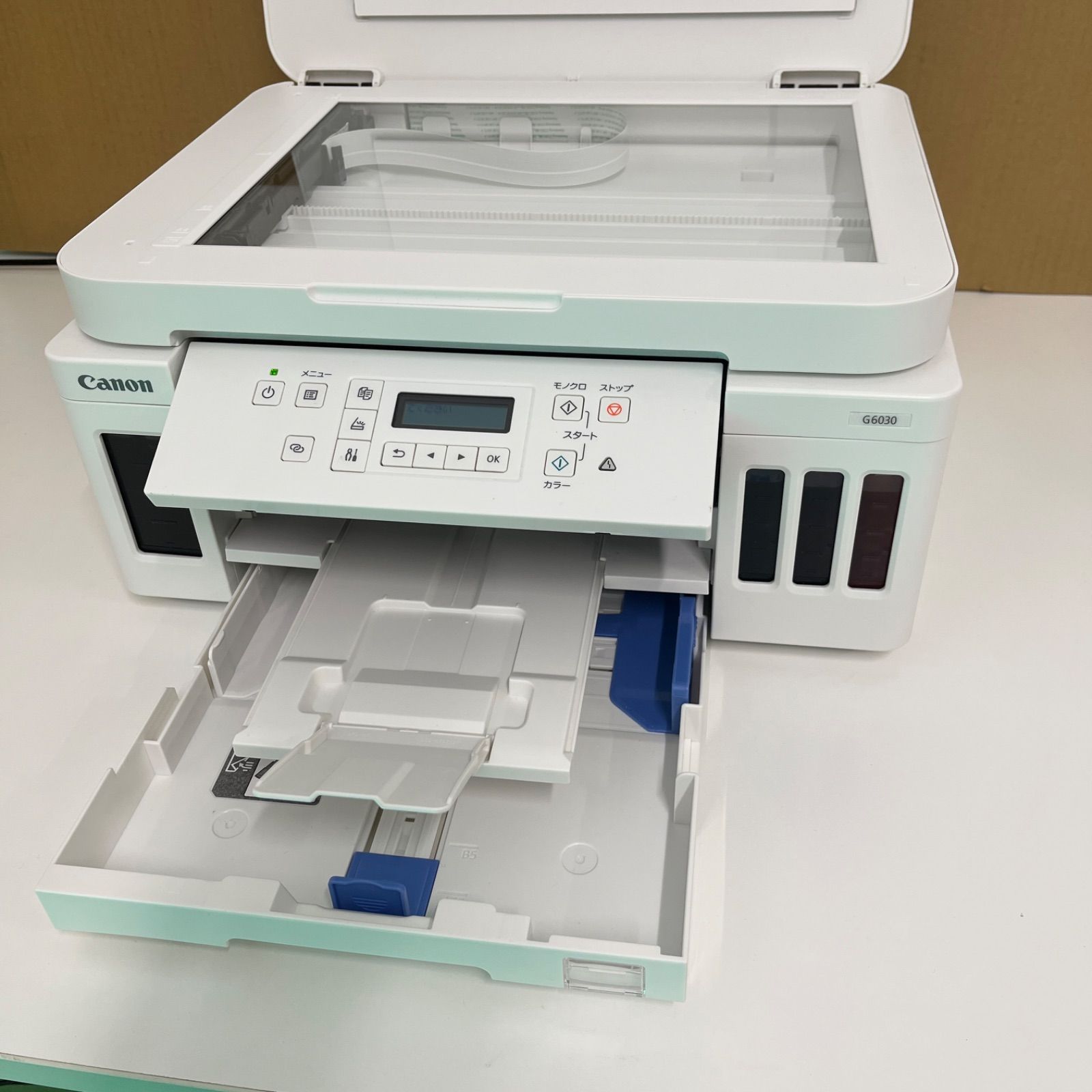 M61035 canon キャノンプリンター G6030 白 - メルカリ