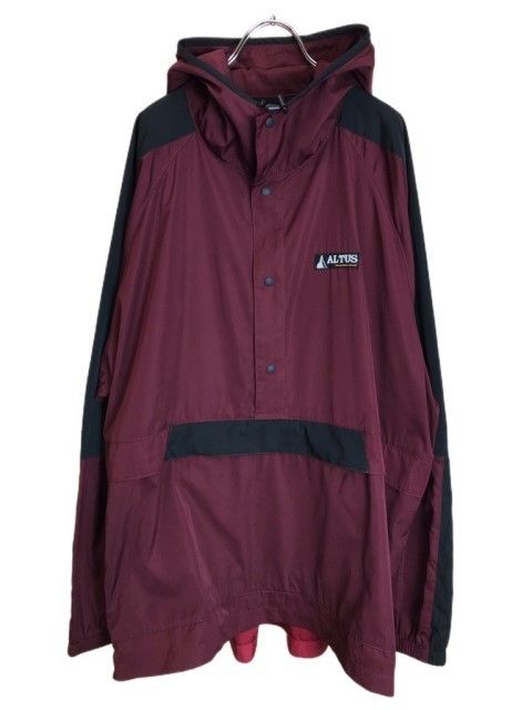 【中古】ALTUS アルタス ブルゾン　アウトドアジャケット　AT-19AW-BCJ-OR002 ボルドー L 44826841
