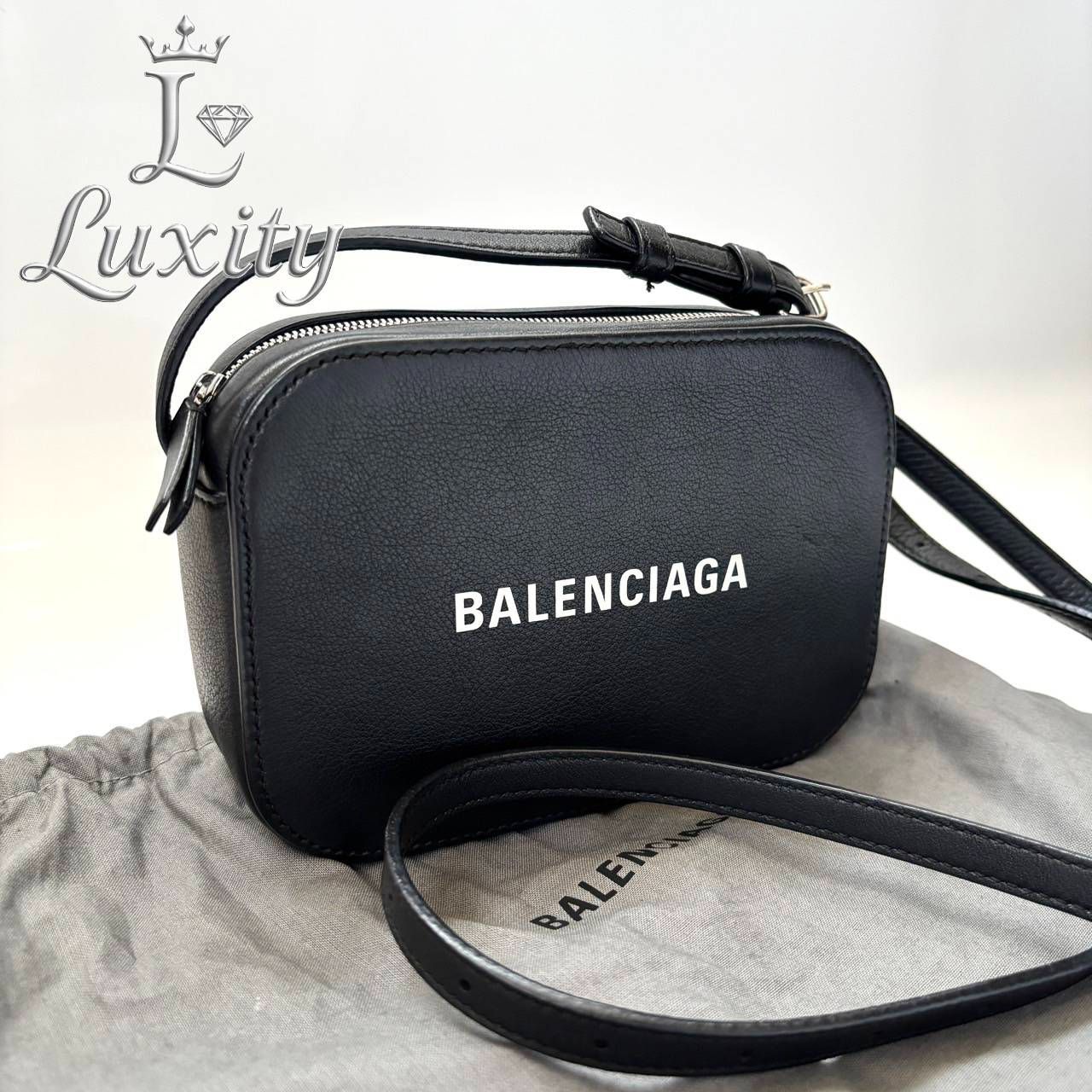 BALENCIAGA バレンシアガ エブリデイ ベルトバッグ ブラック