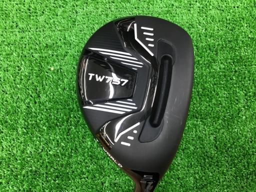 本間ゴルフ TOUR WORLD TW757 U5 ユーティリティ UT VIZARD for TW757 UT フレックスS メンズ 男性用 右利き 右用 Bランク ゴルフクラブ